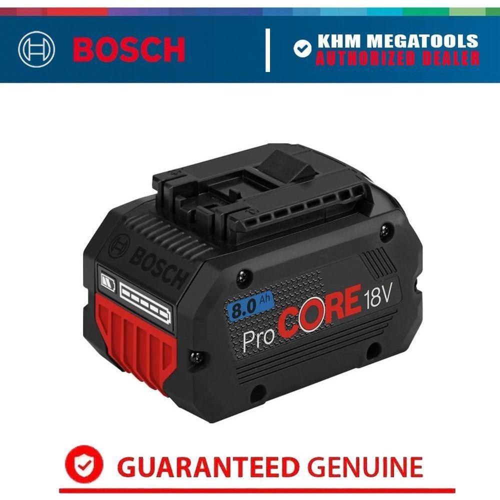 Bosch ProCore 18V / 8.0Ah PERFORMANCE Battery | Bosch by KHM Megatools Corp. Bosch ProCore 18V / 8.0Ah PERFORMANCE Battery | Bosch by KHM Megatools Corp.